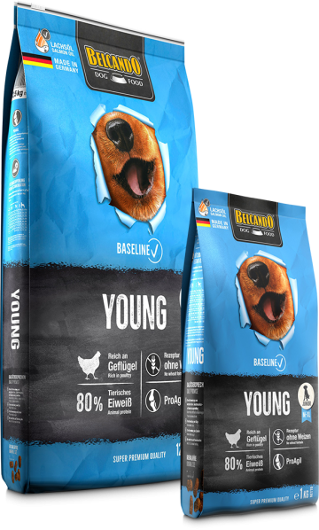 Baseline trockenfutter young composing li