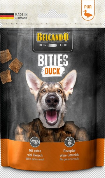 Rs7945bb snack bities duck 90g front hpr