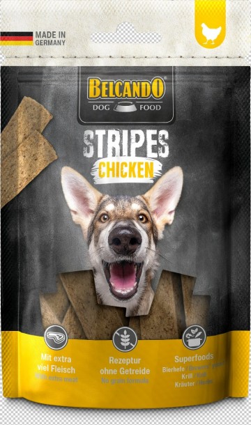 Rs7949bb snack stripes chicken 70g front hpr