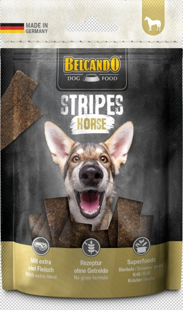 Rs7951bb snack stripes horse 70g front hpr