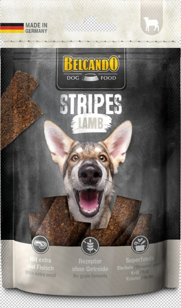Rs7952bb snack stripes lamb 70g front hpr